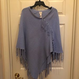 👏lowered $🥰Chico’s baby blue shaw